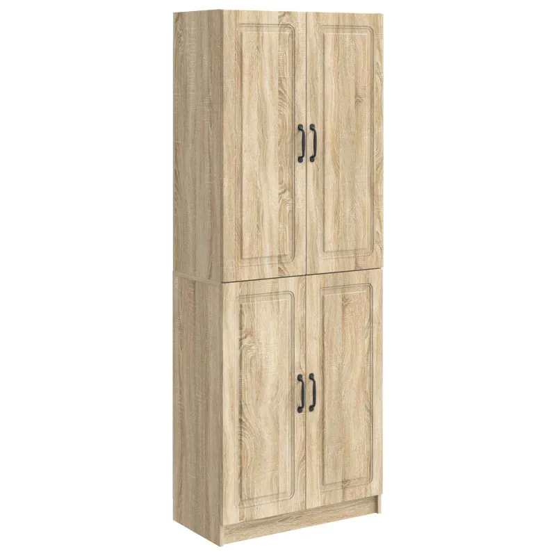 Spintelė 2 pcs Sonoma ąžuolas Apdirbta mediena
