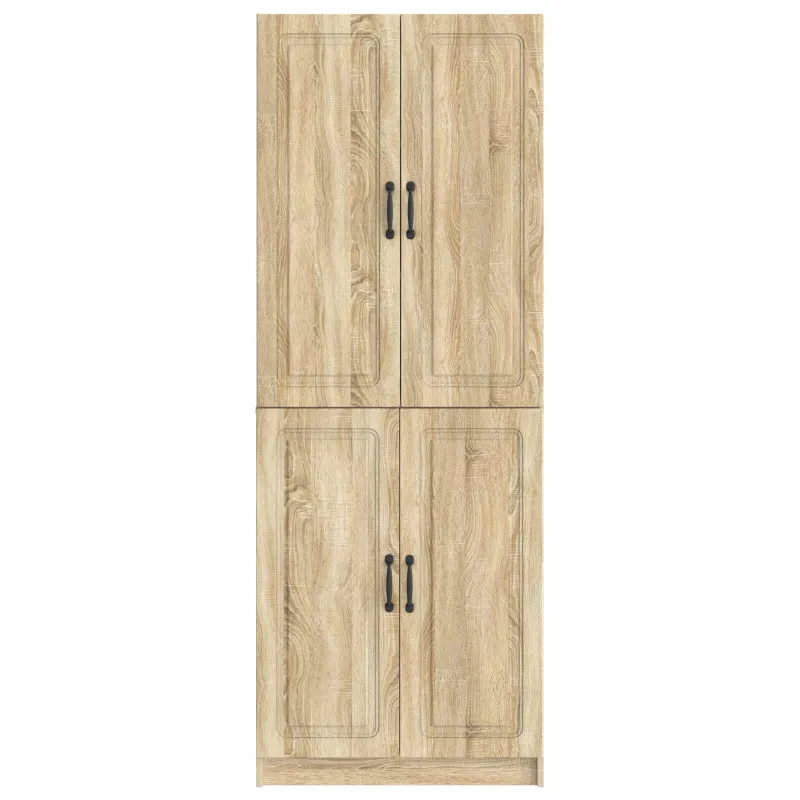 Spintelė 2 pcs Sonoma ąžuolas Apdirbta mediena