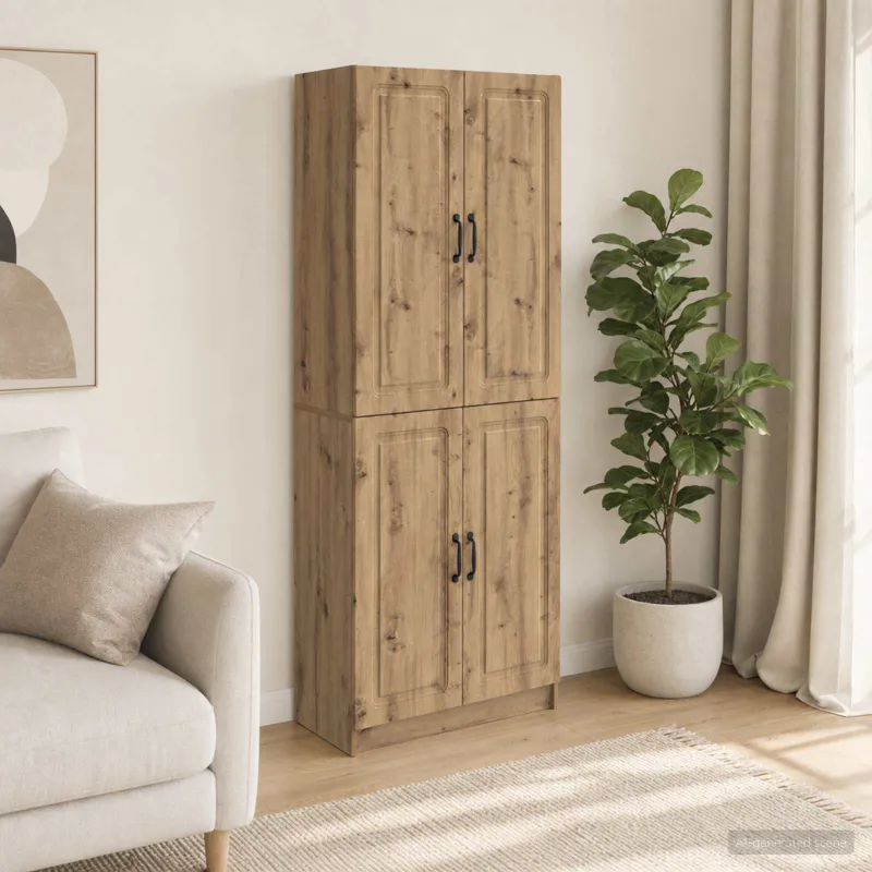 Spintelė 2 pcs Apdirbta mediena