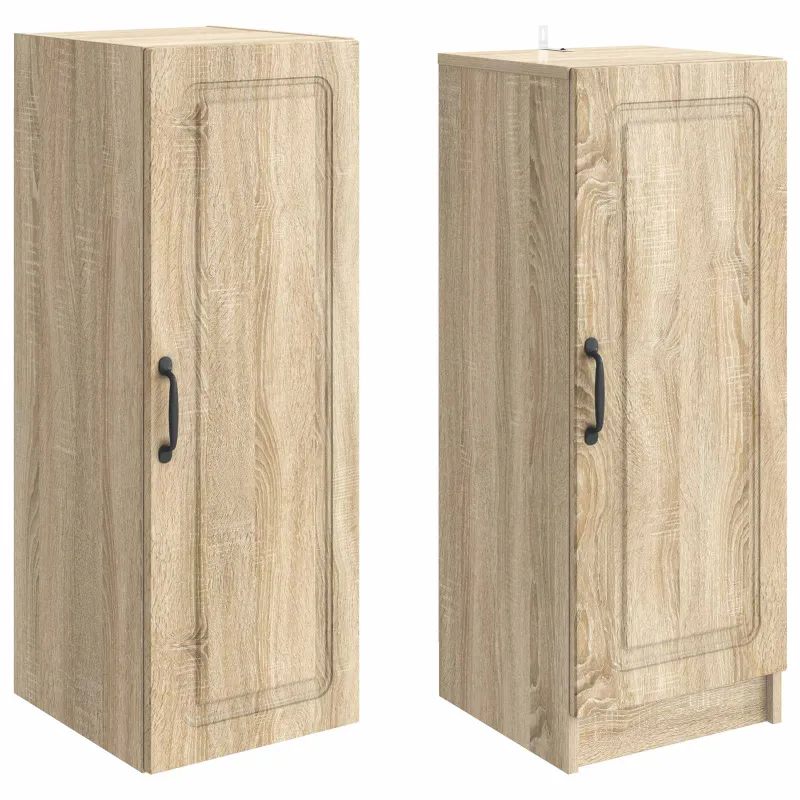 Spintelė 2 pcs Sonoma ąžuolas Apdirbta mediena