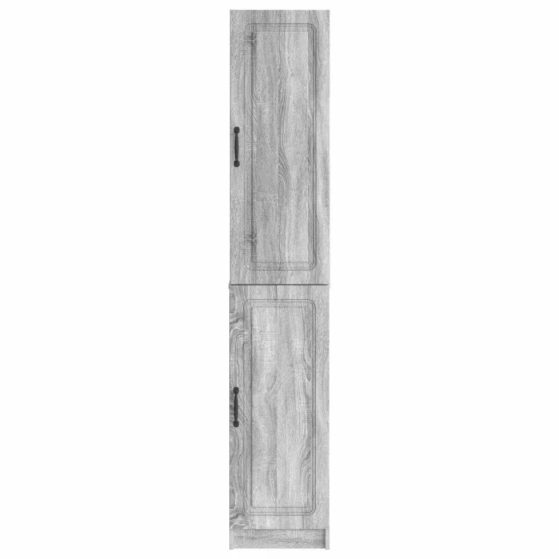 Spintelė 2 pcs Pilka Sonoma Apdirbta mediena