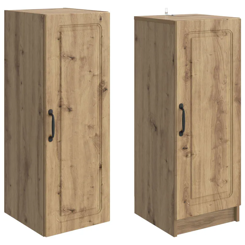 Spintelė 2 pcs Artisano ąžuolo Apdirbta mediena