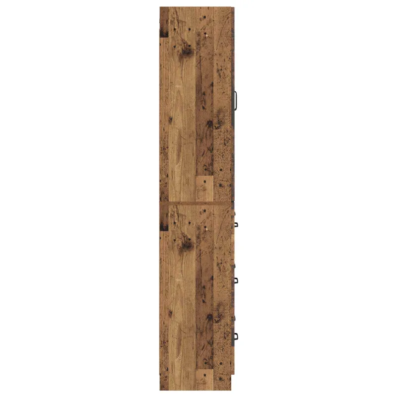Spintelė 2 pcs Sendintos medienos 66 x 34,5 x 87 cm