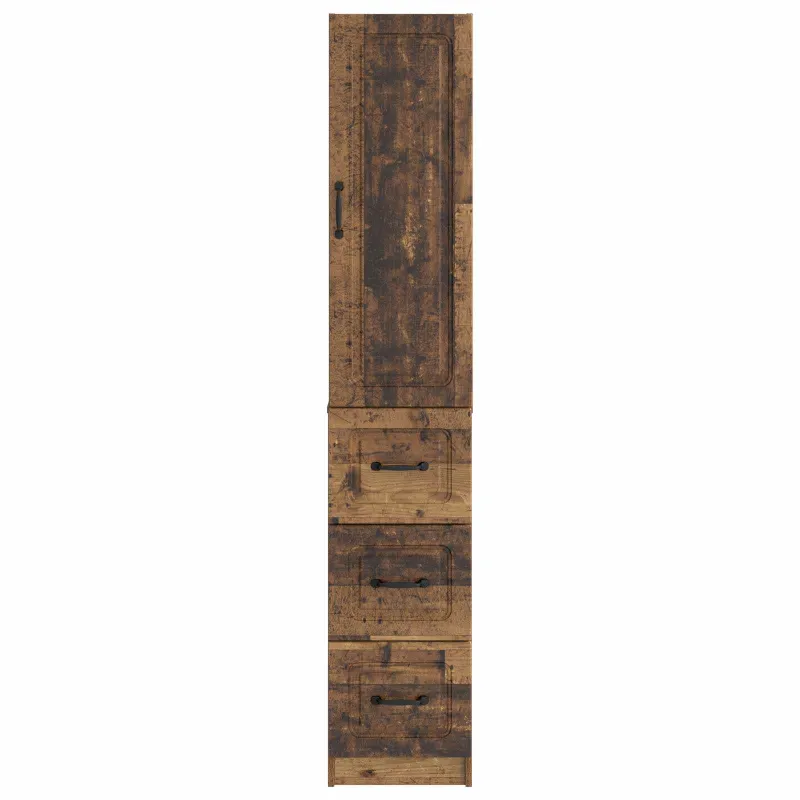 Spintelė 2 pcs Sendintos medienos 33 x 34,5 x 87 cm
