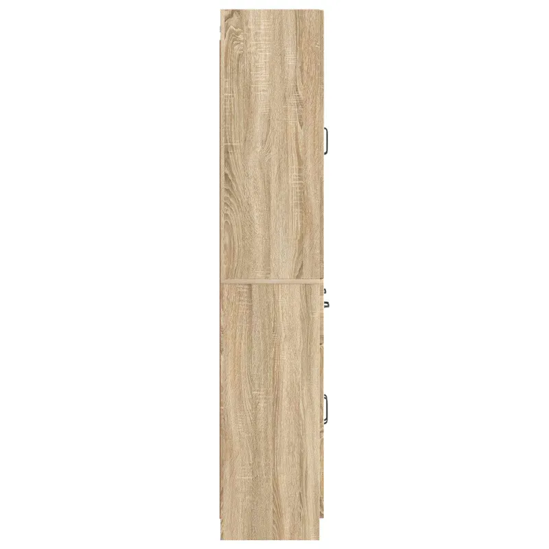 Spintelė 2 pcs Sonoma ąžuolas Apdirbta mediena