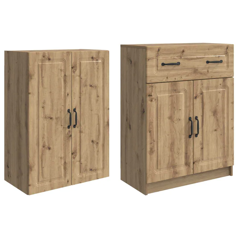 Spintelė 2 pcs Apdirbta mediena