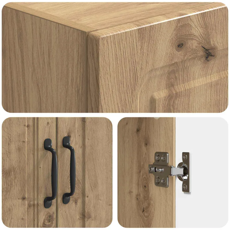 Spintelė 2 pcs Apdirbta mediena