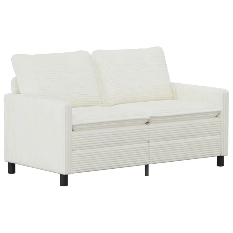 Sofos komplektas 2 pcs Kreminė Poliesteris