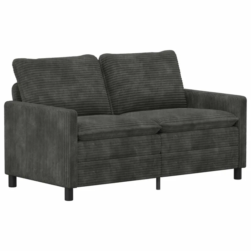 Sofos komplektas 2 pcs Antracito Poliesteris