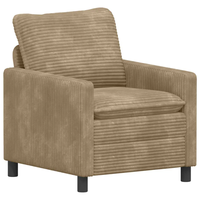 Sofos komplektas 2 pcs Taupe Poliesteris