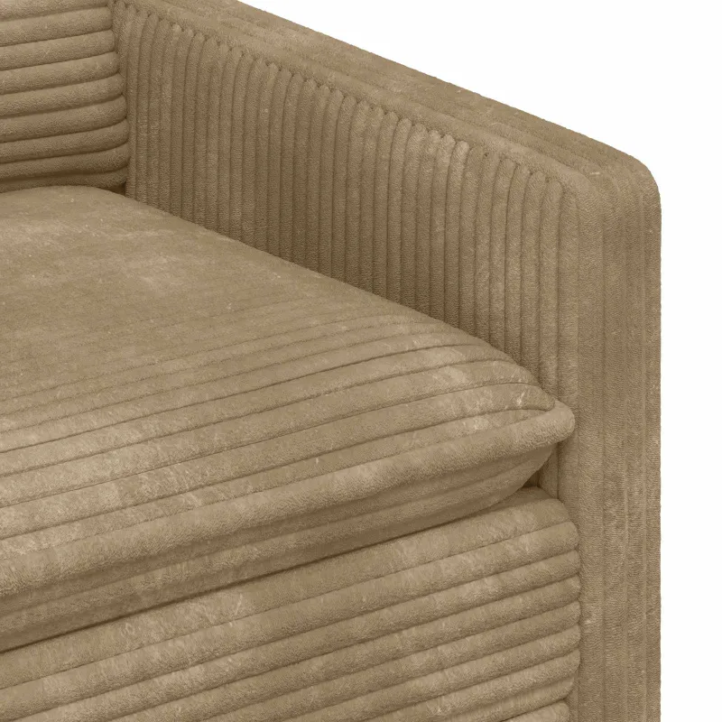 Sofos komplektas 2 pcs Taupe Poliesteris