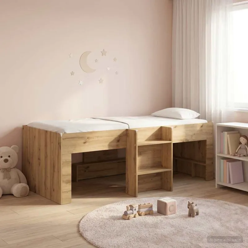 Vaikų Aukštas Lova 2 pcs Artisano ąžuolo 203 x 101,1 x 68,5 cm