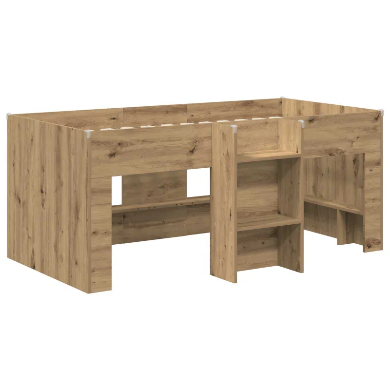 Vaikų Aukštas Lova 2 pcs Artisano ąžuolo 163 x 101,1 x 68,5 cm