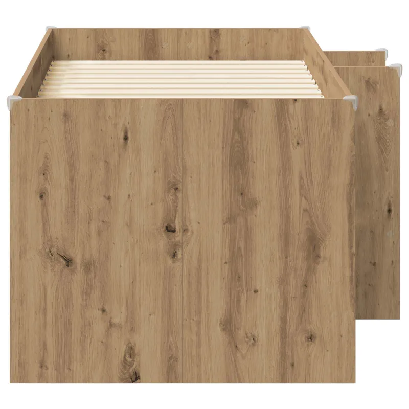 Vaikų Aukštas Lova 2 pcs Artisano ąžuolo 163 x 101,1 x 68,5 cm