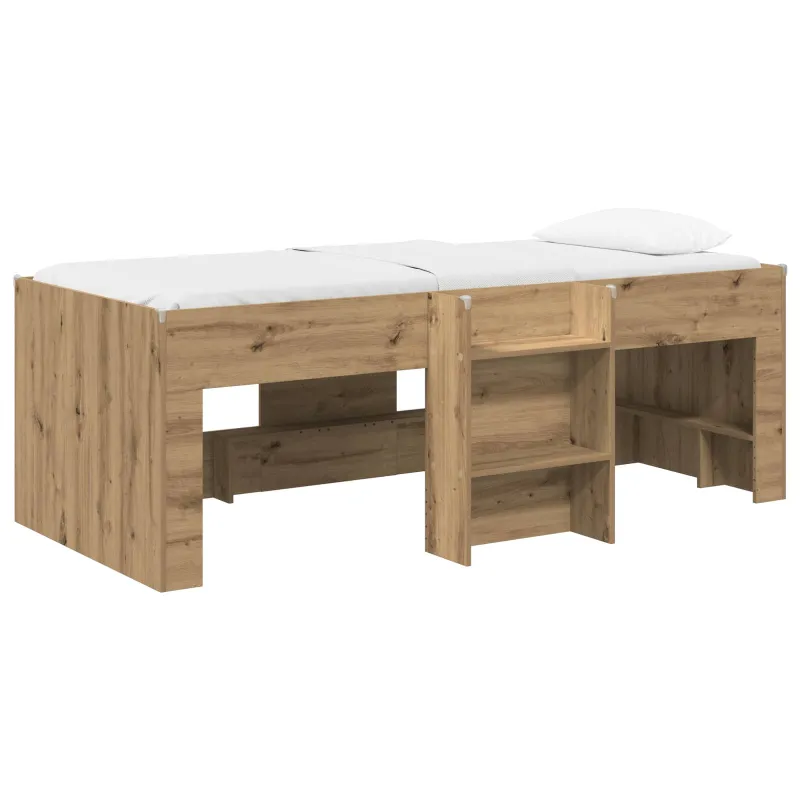 Vaikų Aukštas Lova 2 pcs Artisano ąžuolo 90 x 190 cm