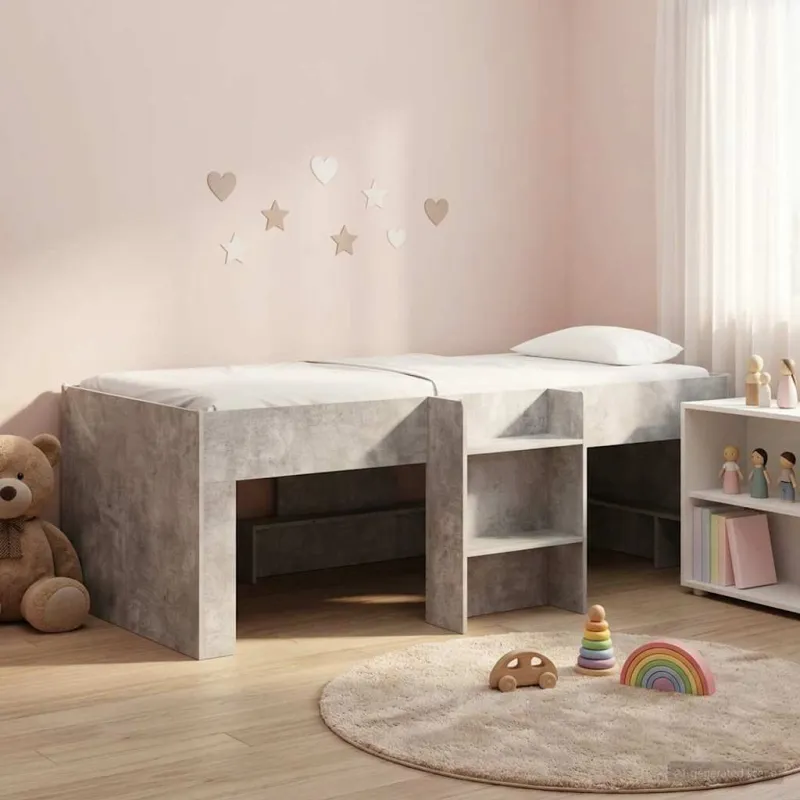 Vaikų Aukštas Lova 2 pcs Betoninė 193 x 96,1 x 68,5 cm