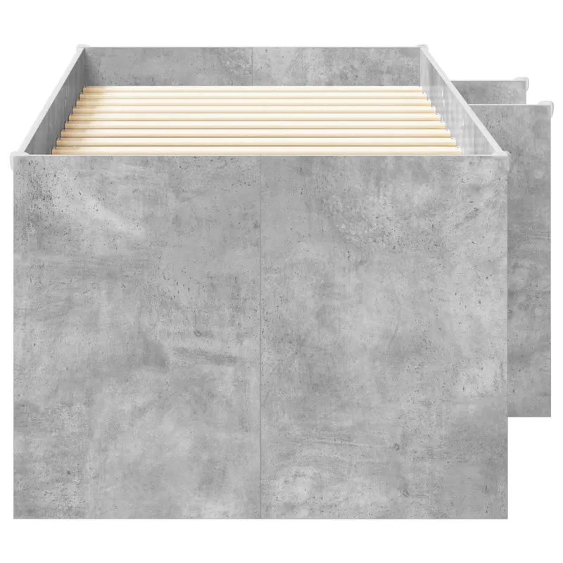Vaikų Aukštas Lova 2 pcs Betoninė 193 x 96,1 x 68,5 cm