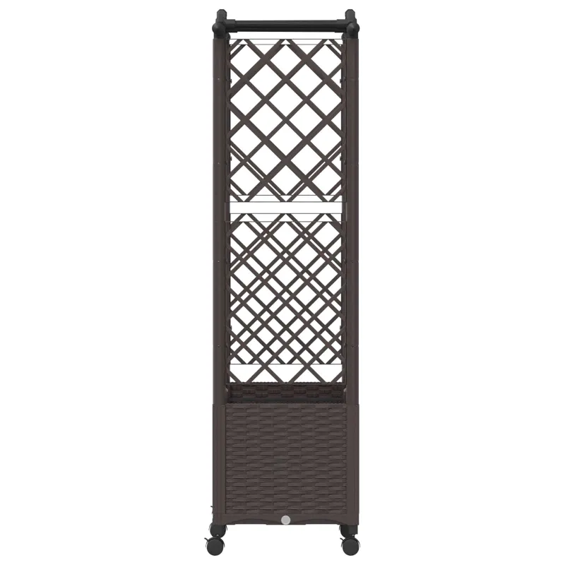 Pakeltas lovas su trelėmis ir stogu Ruda 125 x 40 x 144 cm PP