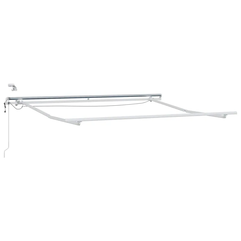 Ištraukiama markizė Smėlio 300 x 250 cm Poliesteris ir Metalas