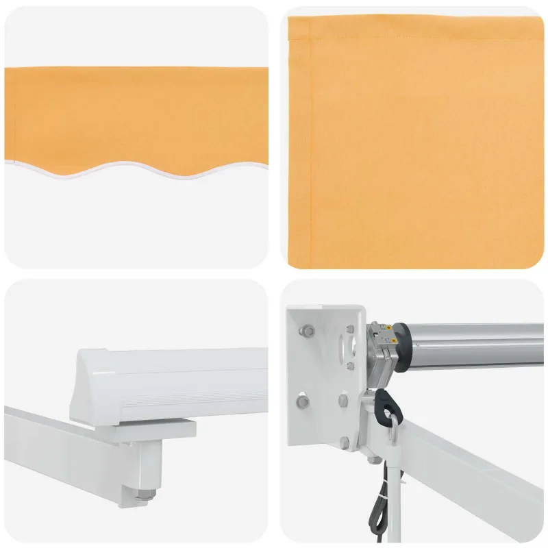 Elektrinė ištraukiama pavėsinė Smėlio 3 x 2,5 m