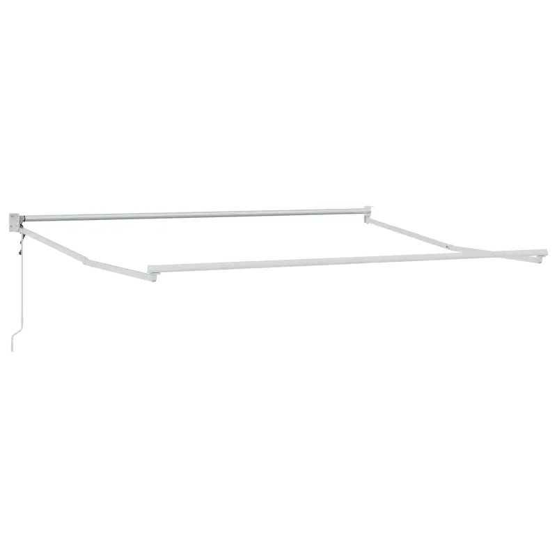 Pavėsinė Taupe 4 × 3 m Poliesteris ir Metalas