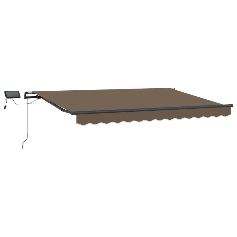 Ištraukiama markizė Taupe 500 × 300 cm audinys