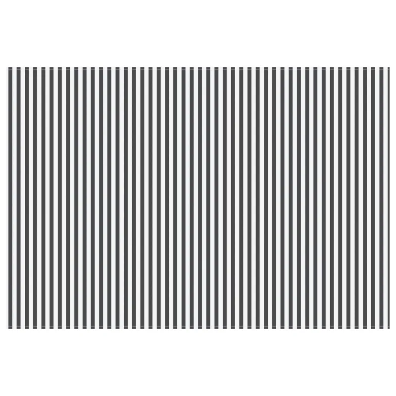 Markizės pakaitinis audinys Antracito ir baltos 450 × 350 cm