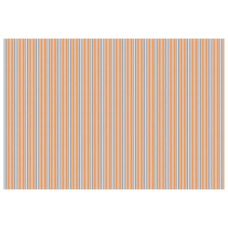 Markizės pakaitinis audinys Mėlynas ir Oranžinis 600 × 300 cm
