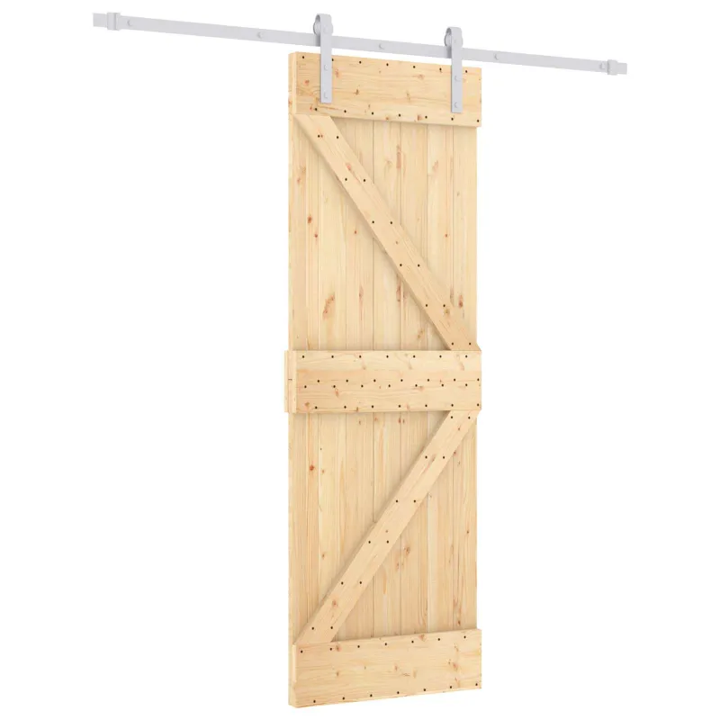 Slankios durys Natūrali ir Balta 70 x 210 cm