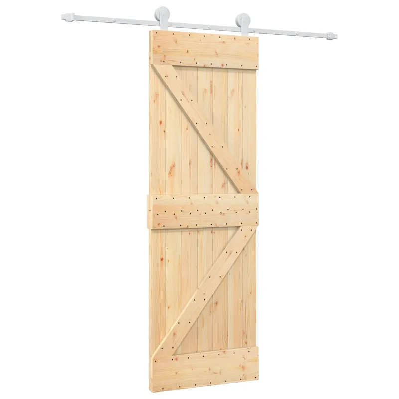 Slankios durys Natūrali ir Balta 70 x 210 cm