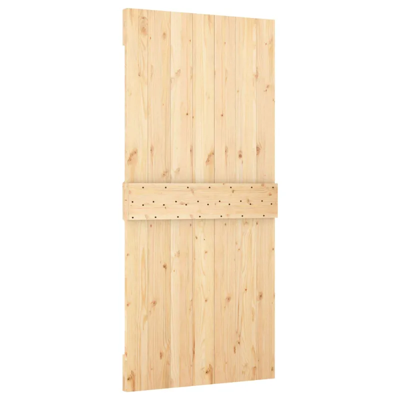 Slankios durys Natūrali ir Balta 90 x 210 cm