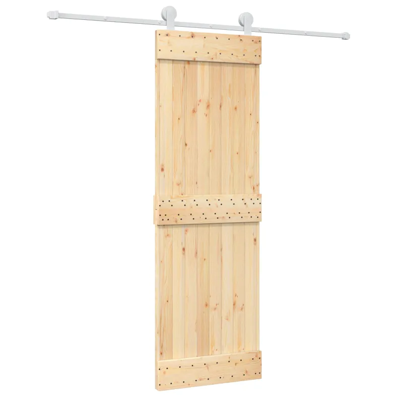 Slankios durys Natūrali ir Balta 70 x 210 cm