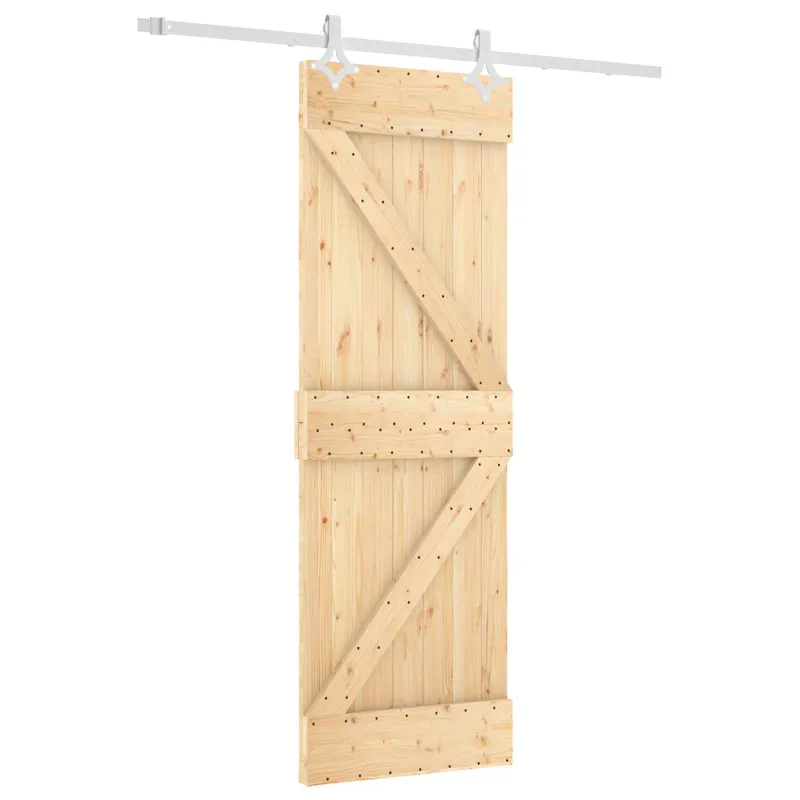 Slankios durys Natūrali ir Balta 70 x 210 cm