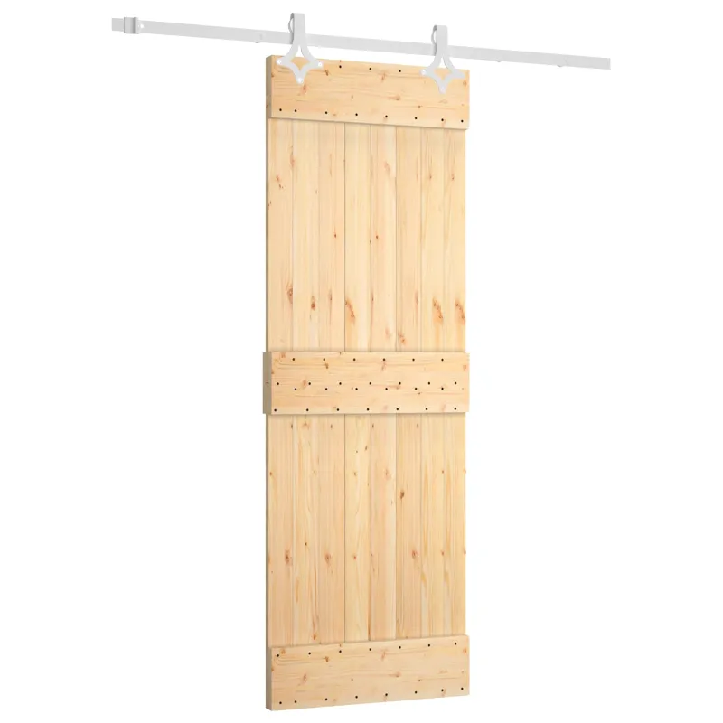 Slankios durys Natūrali ir Balta 70 x 210 cm