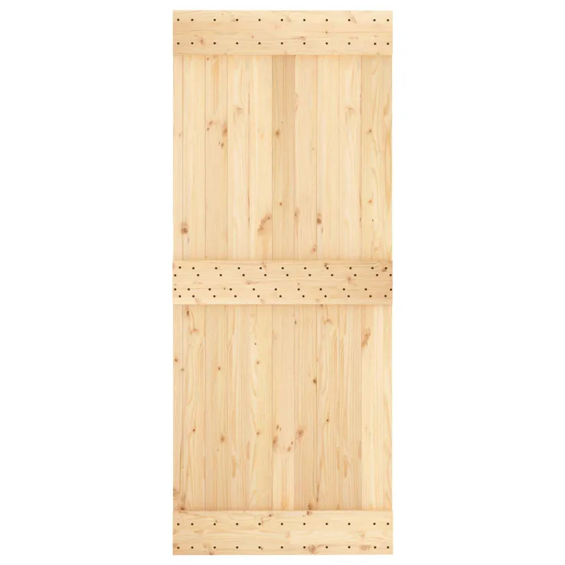 Slankios durys Natūrali ir Balta 85 x 210 cm