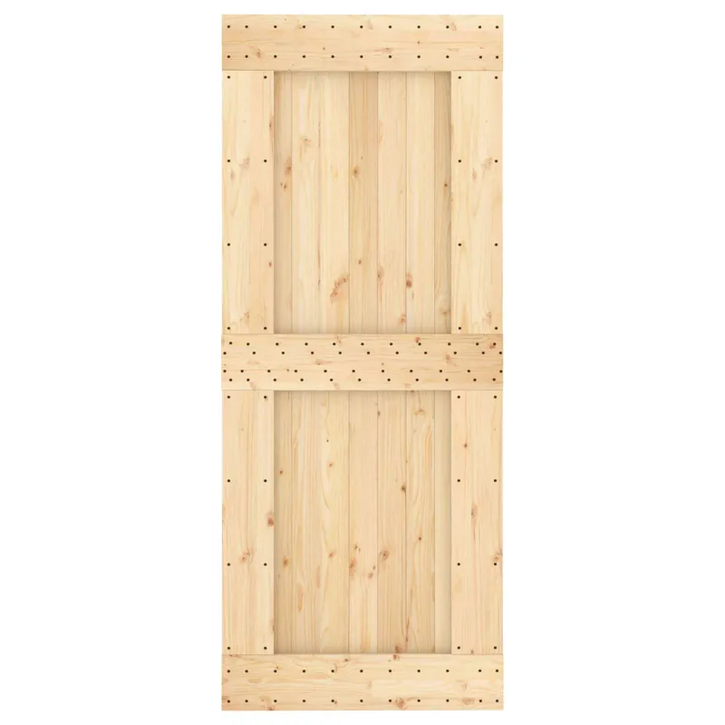 Slankios durys Natūrali ir Balta 85 x 210 cm
