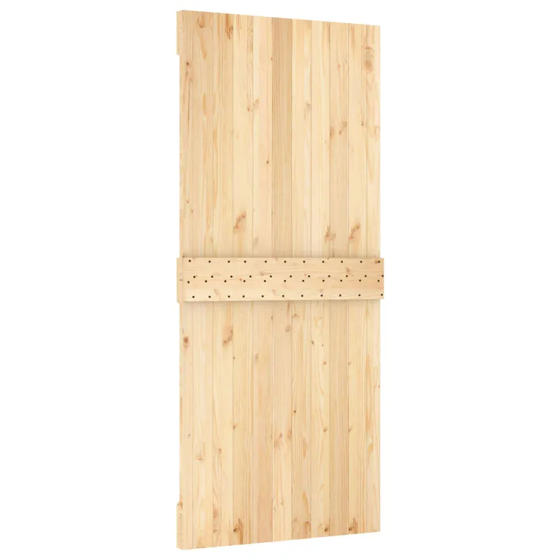 Slankios durys Natūrali ir Balta 90 x 210 cm