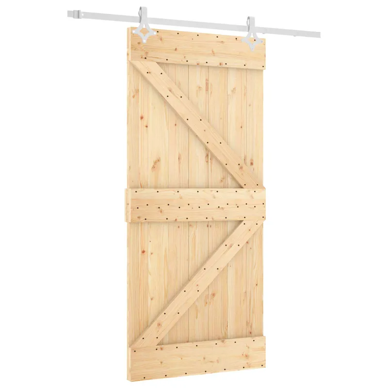 Slankios durys Natūrali ir Balta 95 x 210 cm