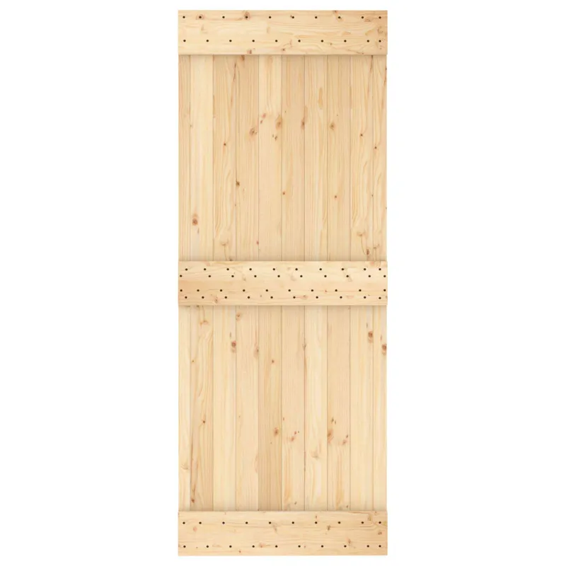 Slankios durys Natūrali ir Balta 80 x 210 cm