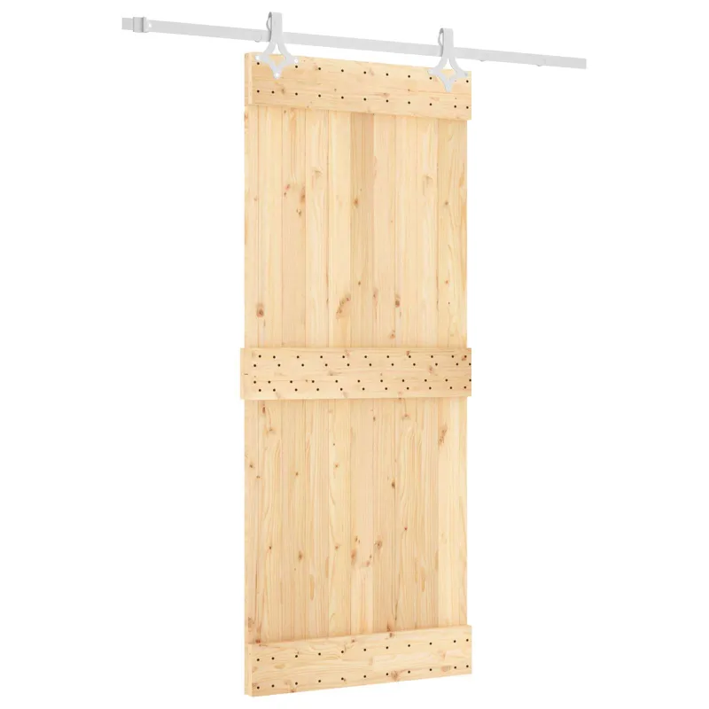 Slankios durys Natūrali ir Balta 85 x 210 cm
