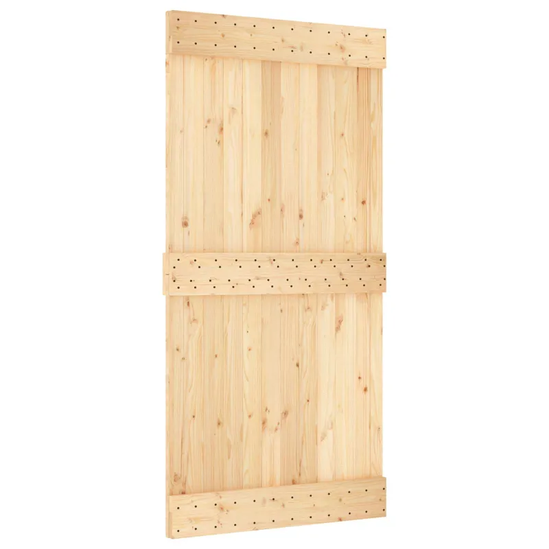 Slankios durys Natūrali ir Balta 100 x 210 cm