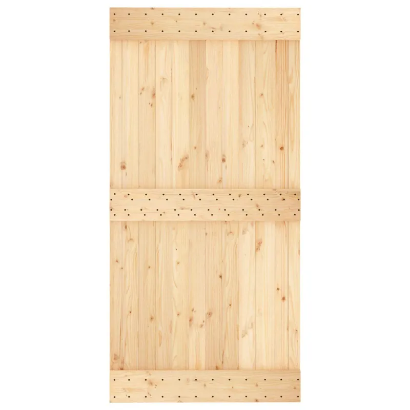 Slankios durys Natūrali ir Balta 100 x 210 cm
