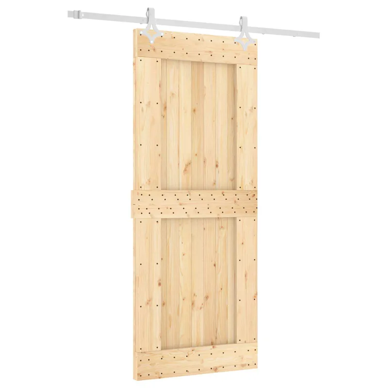 Slankios durys Natūrali ir Balta 85 x 210 cm
