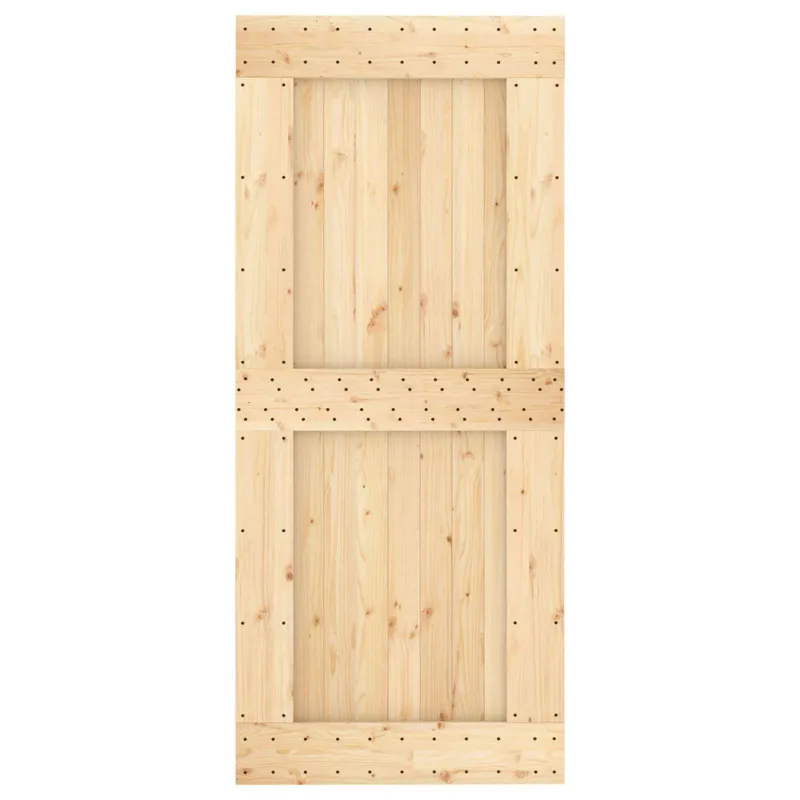 Slankios durys Natūrali ir Balta 90 x 210 cm
