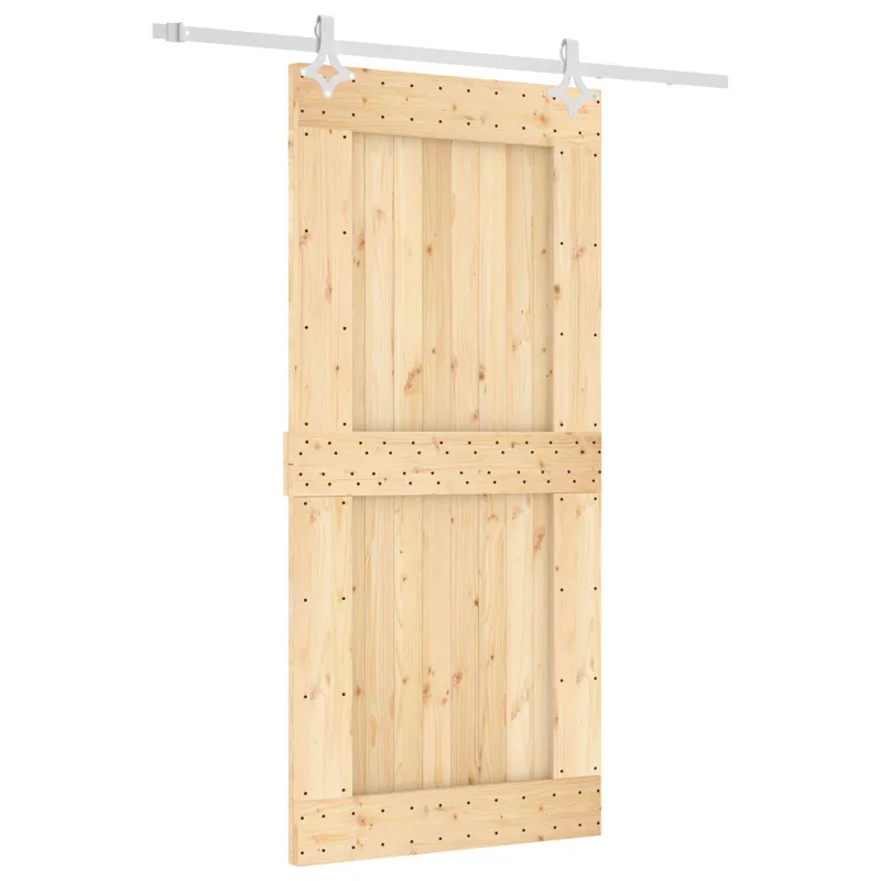 Slankios durys Natūrali ir Balta 95 x 210 cm