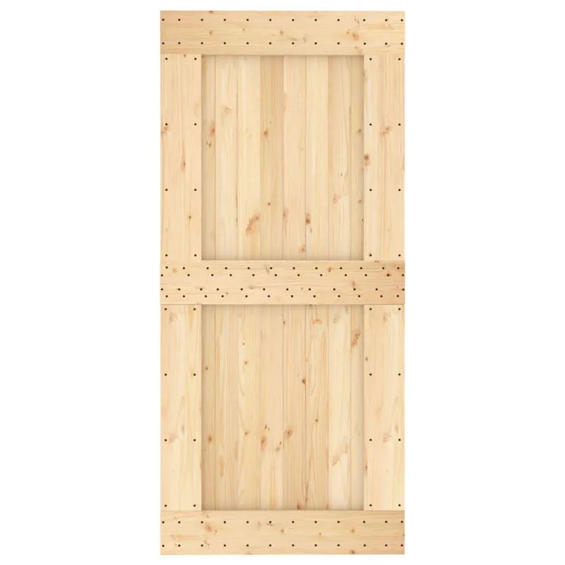 Slankios durys Natūrali ir Balta 95 x 210 cm