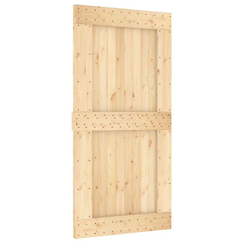 Slankios durys Natūrali ir Balta 100 x 210 cm