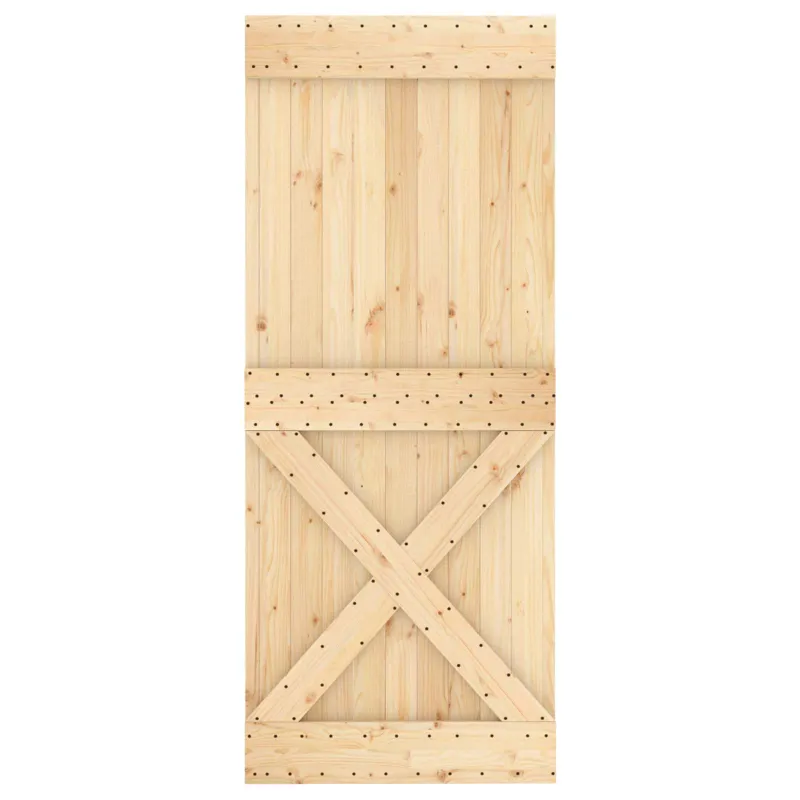 Slankios durys Natūrali ir Balta 85 x 210 cm