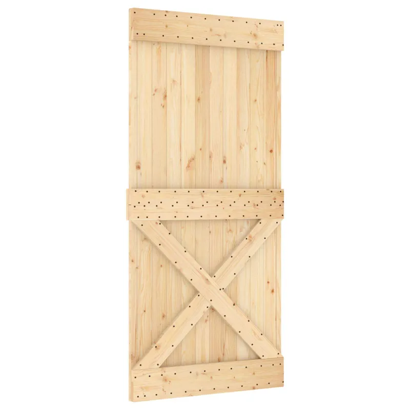 Slankios durys Natūrali ir Balta 95 x 210 cm