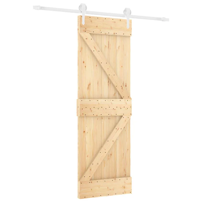 Slankios durys Natūrali ir Balta 70 x 210 cm